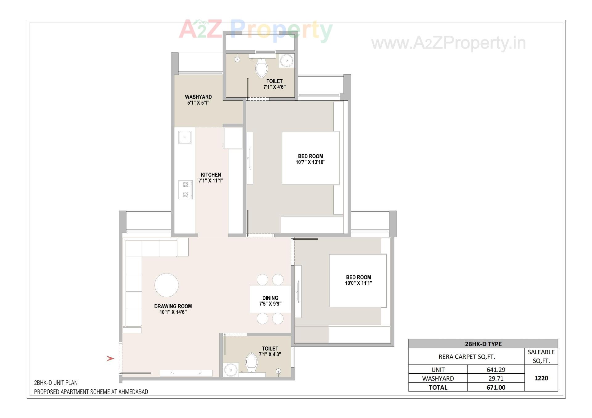Layout of real estate project Sun Footprints located at Sanathal, Ahmedabad, Gujarat