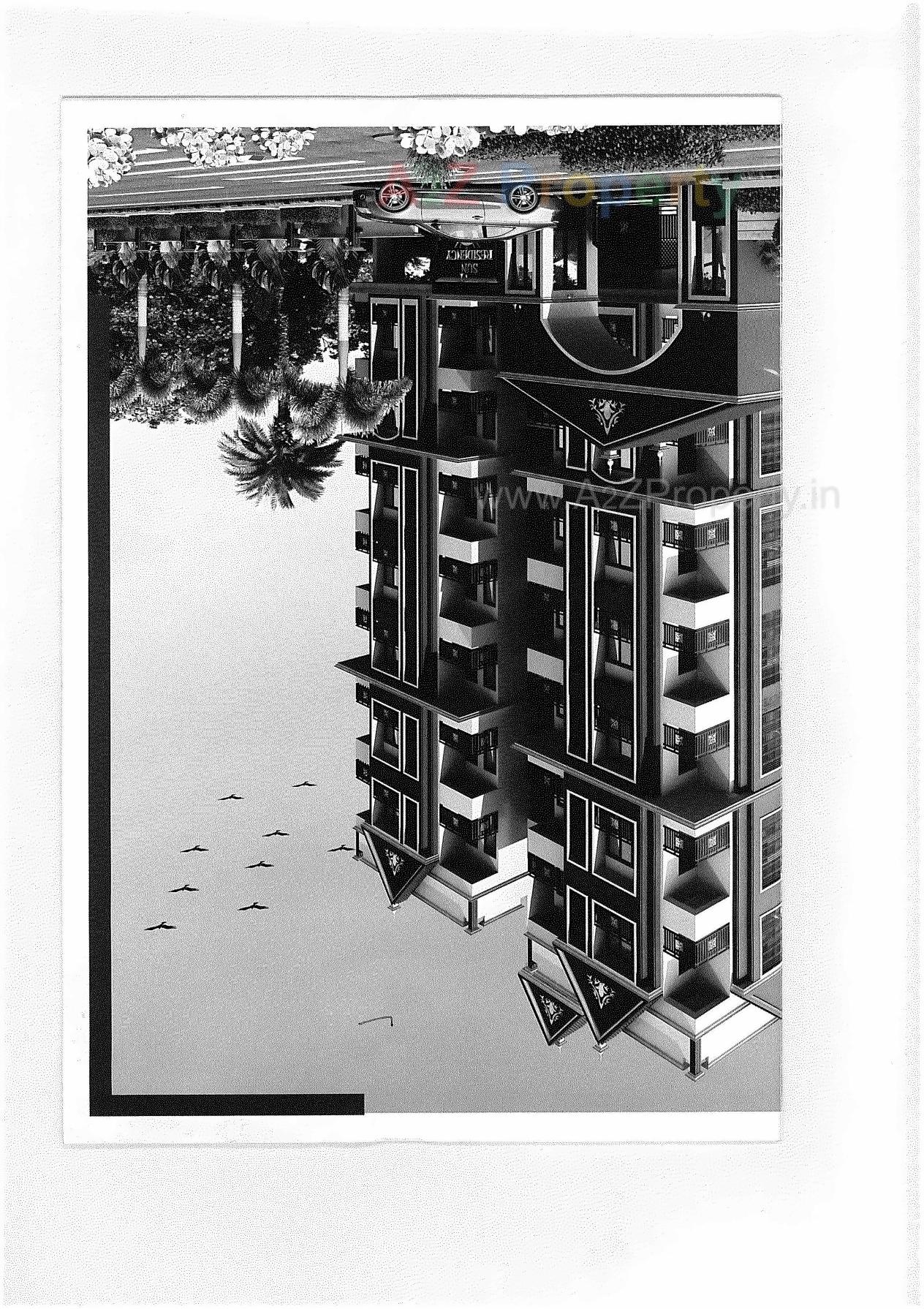  of real estate project Sun Residency located at Vastral, Ahmedabad, Gujarat