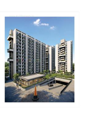Elevation of real estate project Sun Rising Homes located at Jagatpur, Ahmedabad, Gujarat