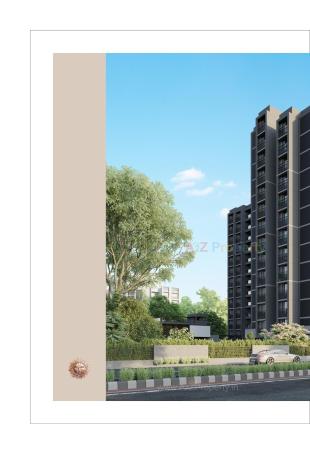 Elevation of real estate project Sun Sierra located at Bhadaj, Ahmedabad, Gujarat