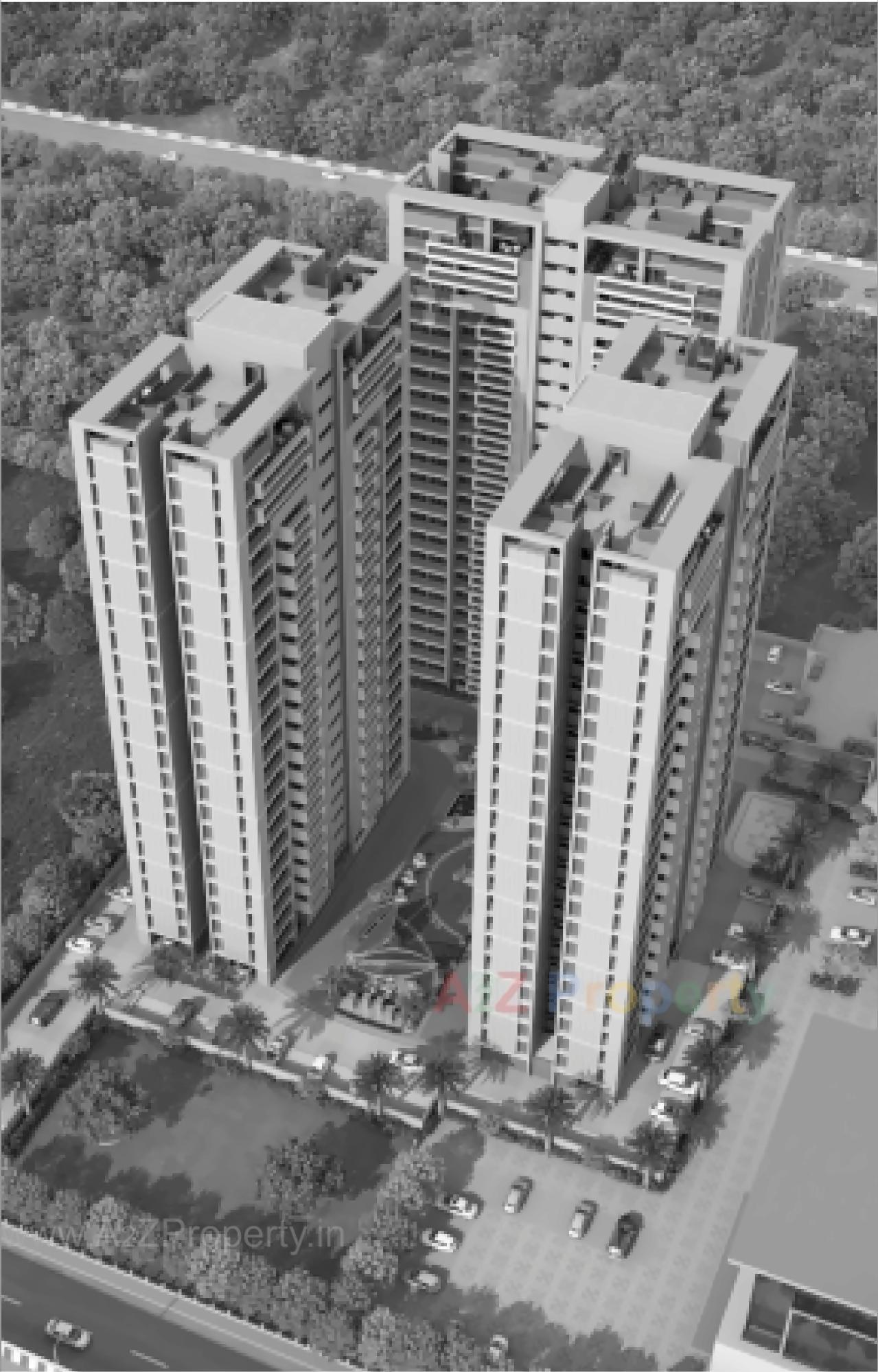 3D Elevation of real estate project Sun Skypark Sun Centralplace located at Ahmedabad, Ahmedabad, Gujarat