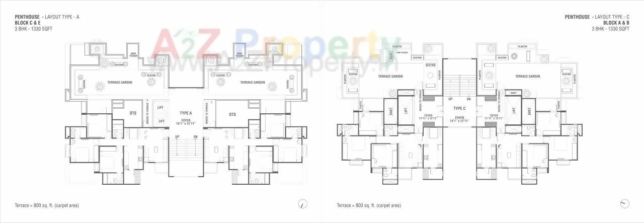 Layout of real estate project Sun Southpark located at Ahmedabad, Ahmedabad, Gujarat