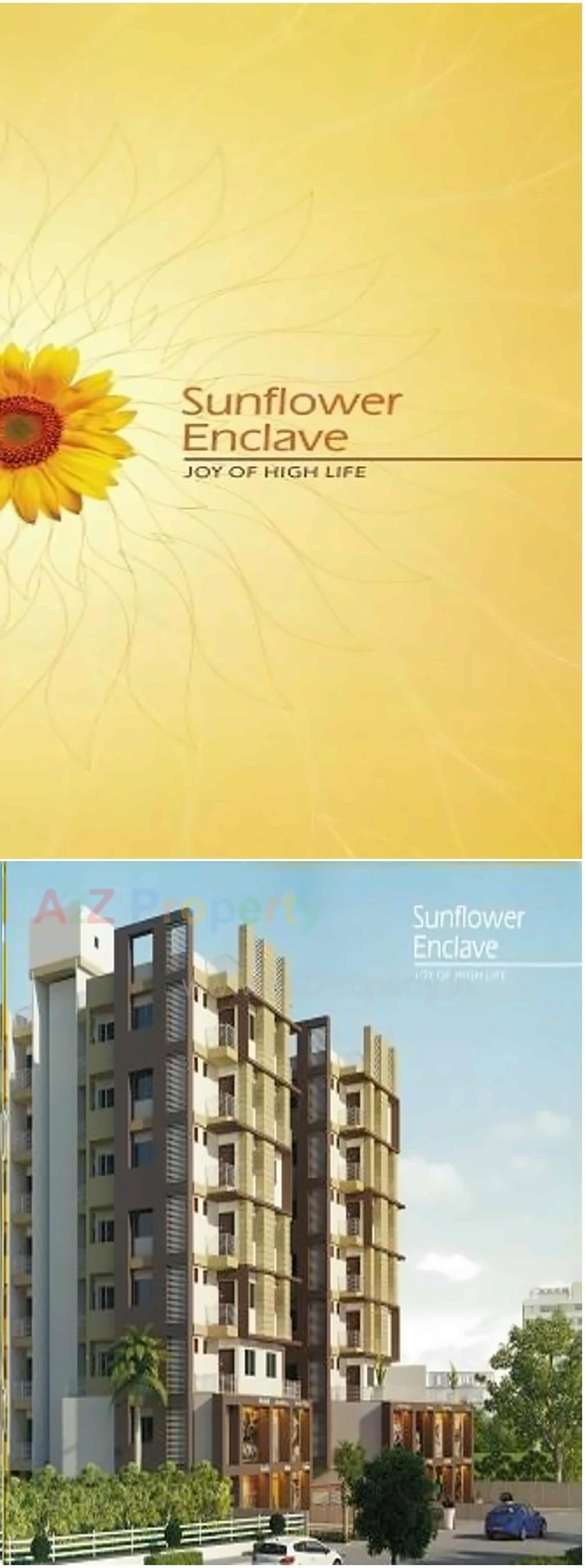 3D Elevation of real estate project Sunflower Enclave located at Sarkhej, Ahmedabad, Gujarat