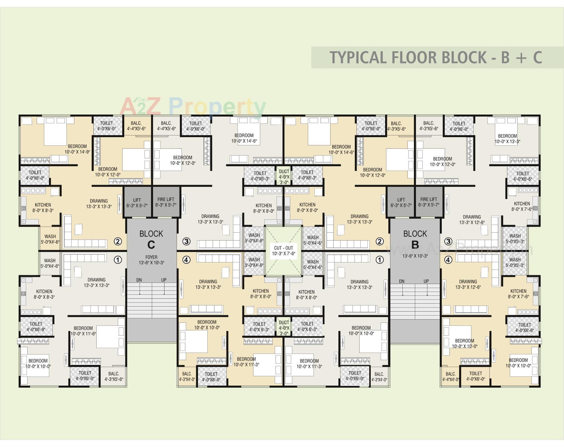 Layout of real estate project Sunrise Elegance located at Vatva, Ahmedabad, Gujarat