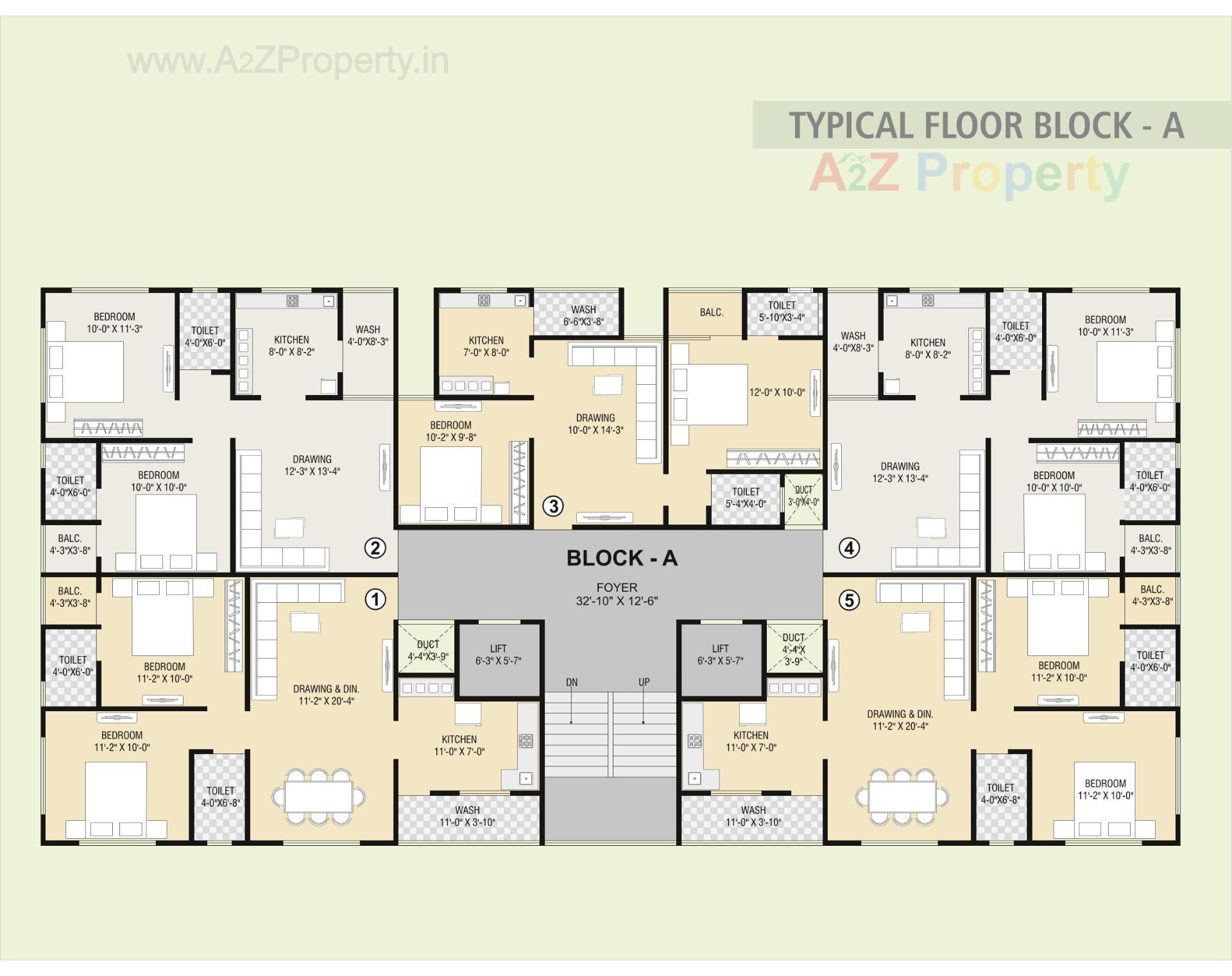 Layout of real estate project Sunrise Elegance located at Vatva, Ahmedabad, Gujarat
