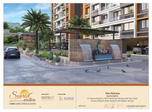 Elevation of real estate project Sunrise Exotica located at Hanspura, Ahmedabad, Gujarat