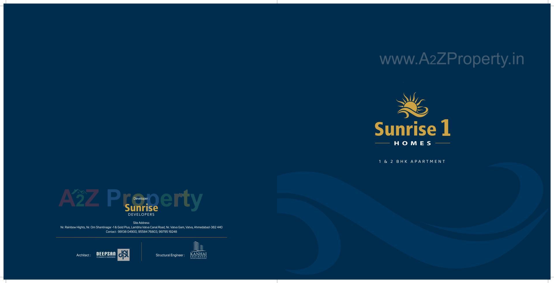  of real estate project Sunrise Homes located at Vatva, Ahmedabad, Gujarat
