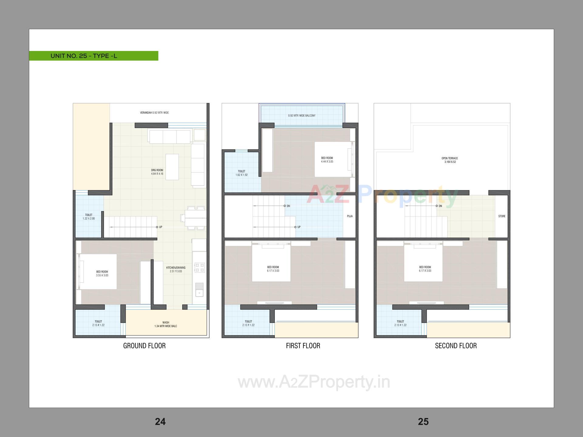 Layout of real estate project Sunrise Villa located at Singarva, Ahmedabad, Gujarat