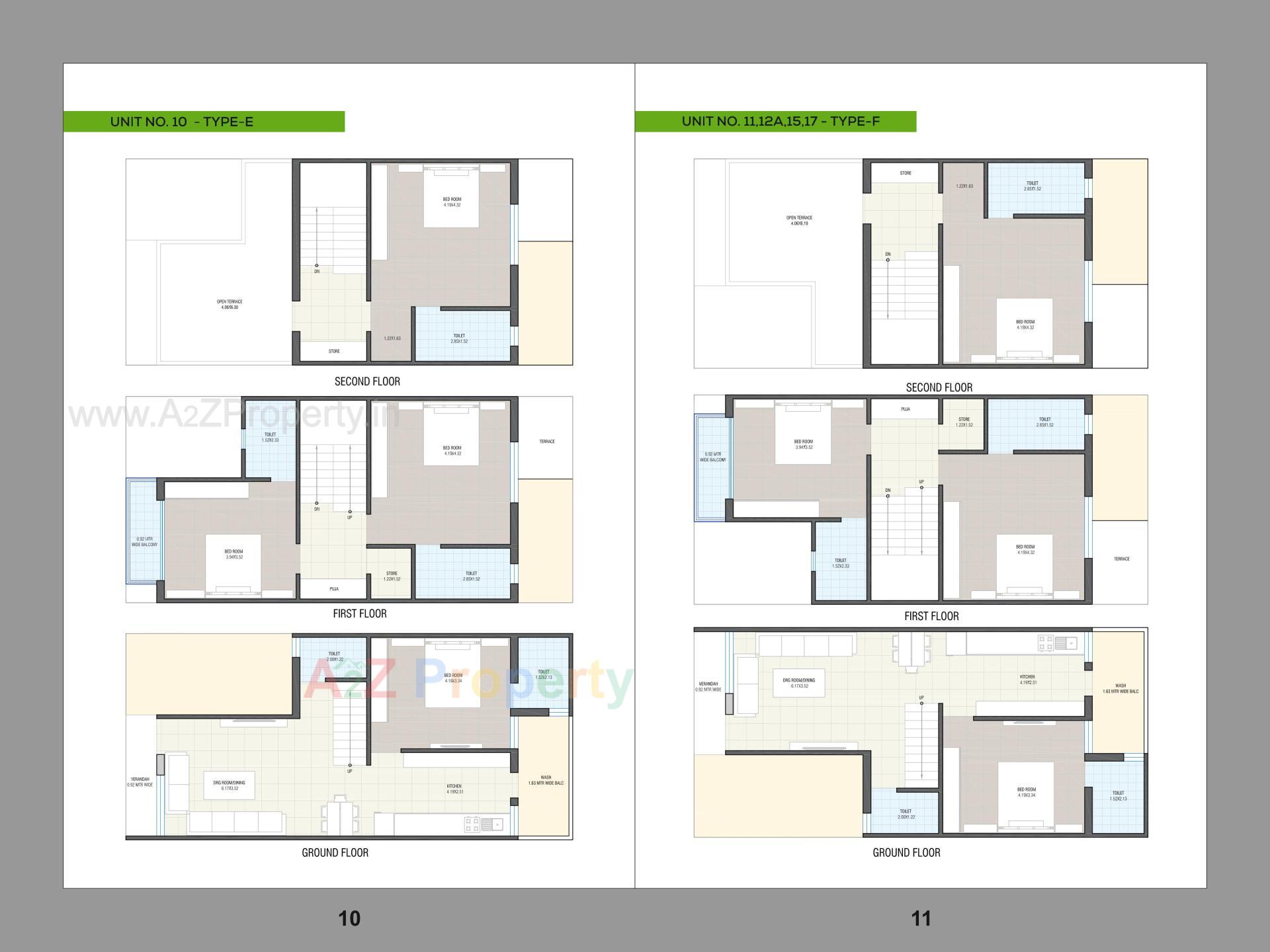 Layout of real estate project Sunrise Villa located at Singarva, Ahmedabad, Gujarat