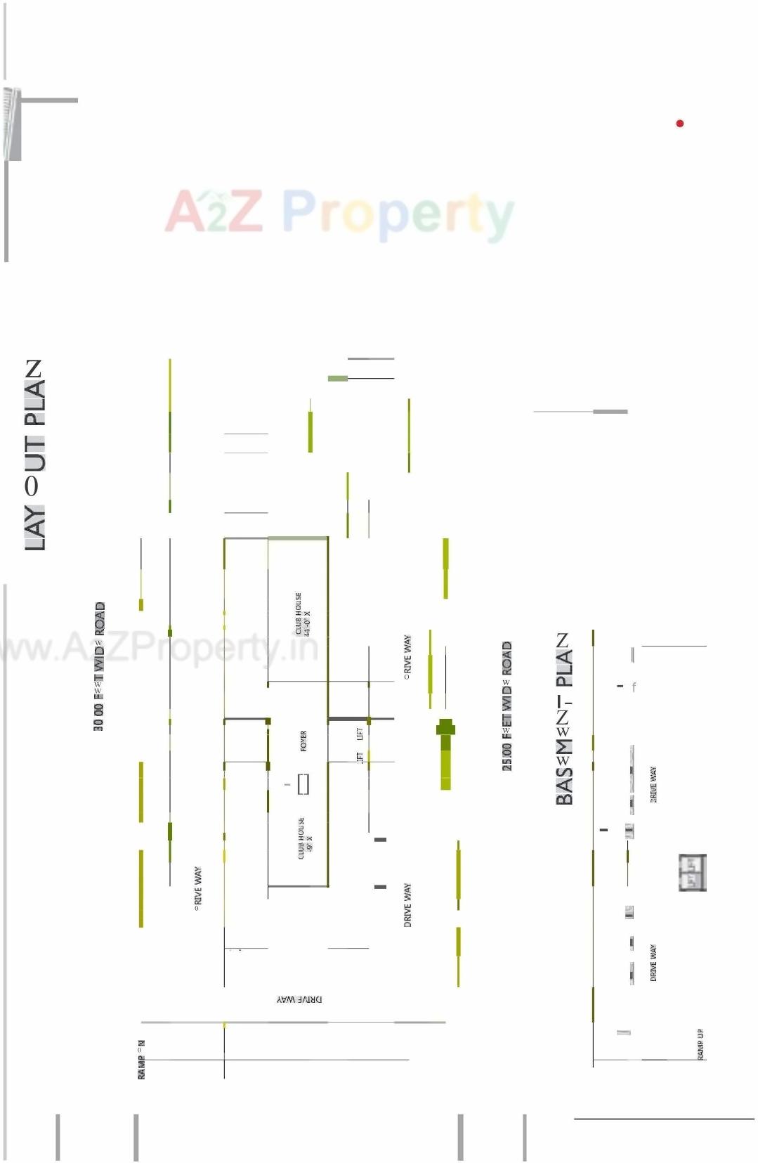 Layout of real estate project Supan Solitaire located at Motera, Ahmedabad, Gujarat