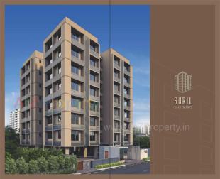 Elevation of real estate project Suril Apartments located at Vstrapur, Ahmedabad, Gujarat