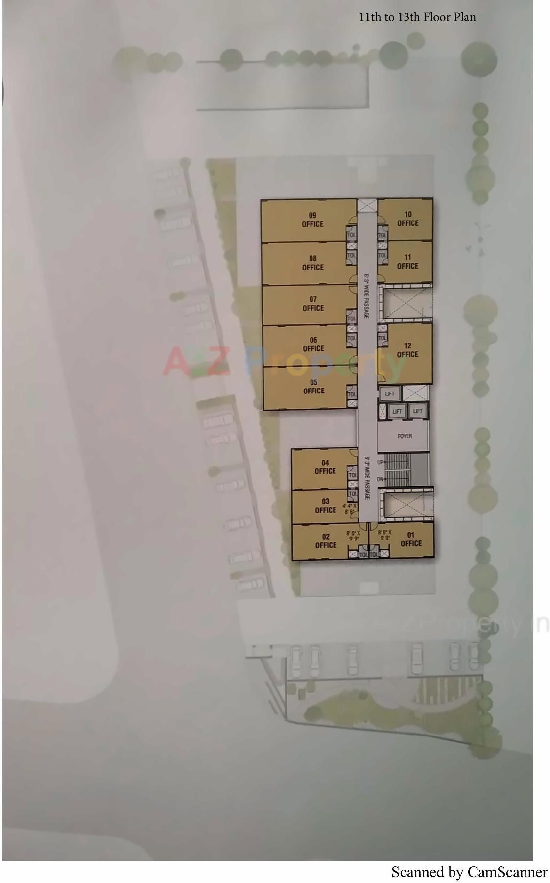  of real estate project Surya Icon located at Memnagar, Ahmedabad, Gujarat