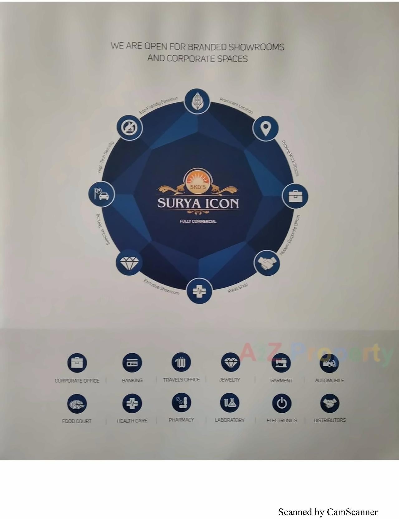  of real estate project Surya Icon located at Memnagar, Ahmedabad, Gujarat