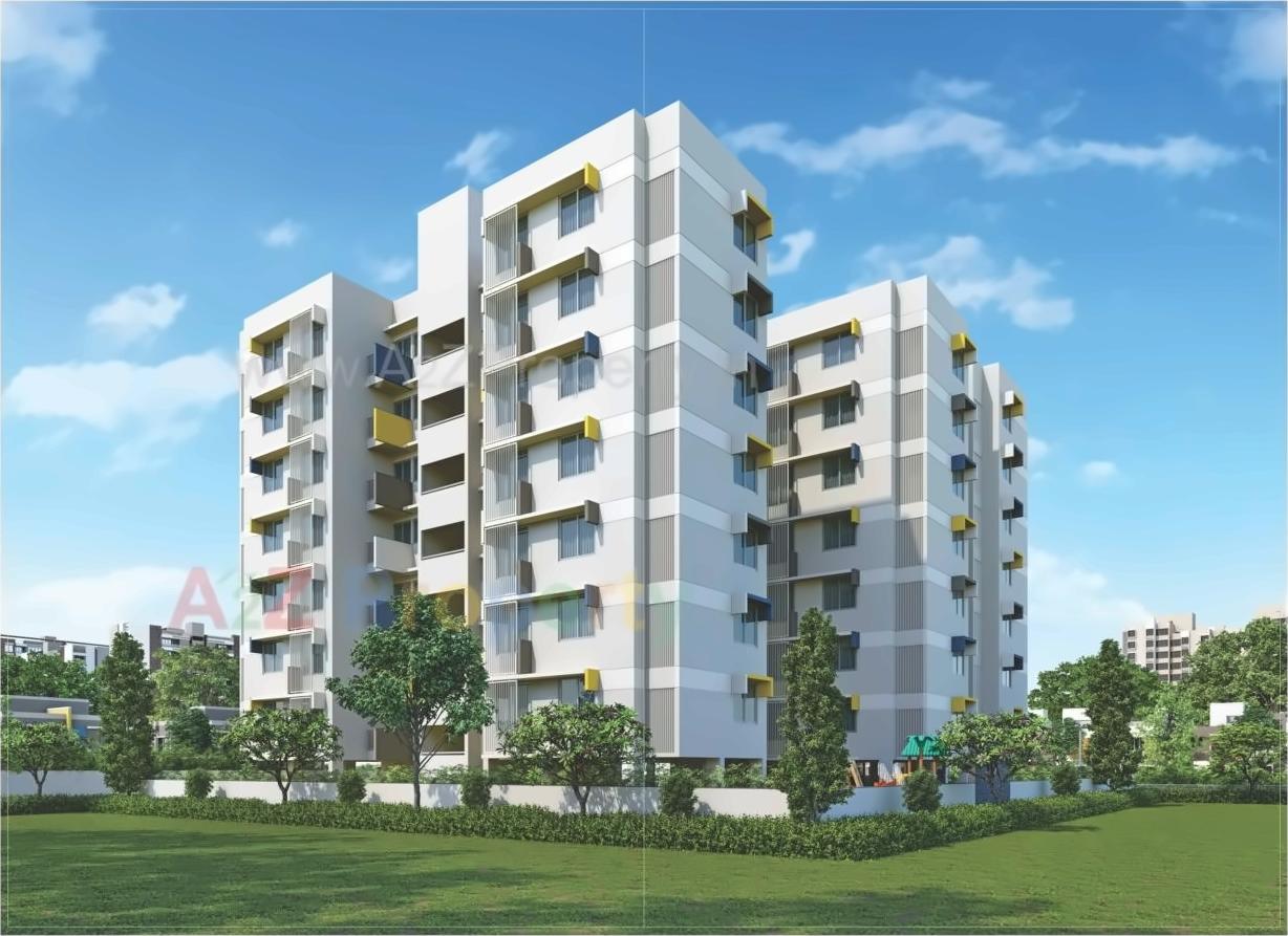 3D Elevation of real estate project Surya Shreeji located at City, Ahmedabad, Gujarat