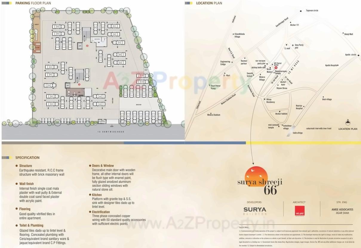  of real estate project Surya Shreeji located at City, Ahmedabad, Gujarat