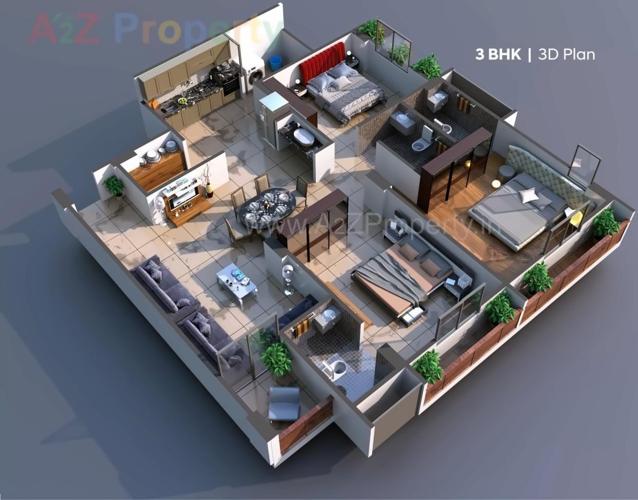 Layout of real estate project Suryakamal Residency located at Ahmedabad, Ahmedabad, Gujarat