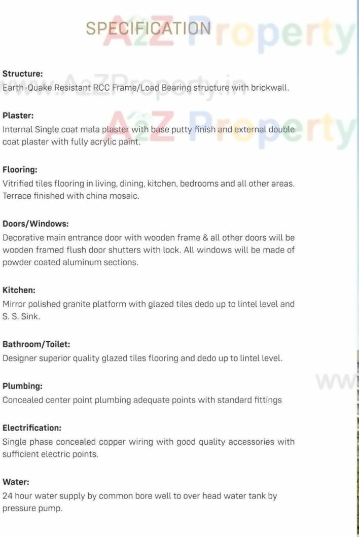 Project Specifications