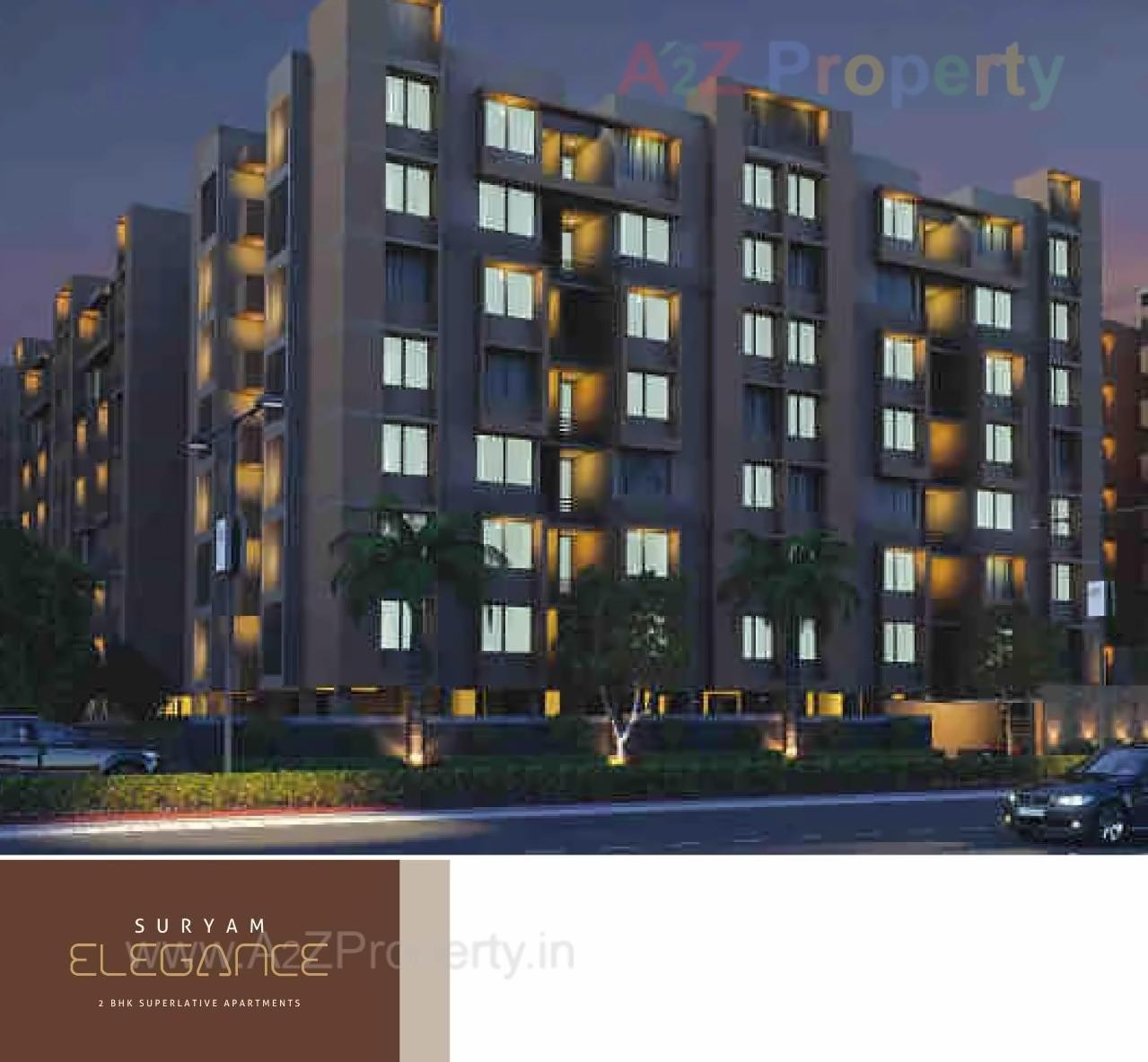 3D Elevation of real estate project Suryam Elegance located at Odhav, Ahmedabad, Gujarat