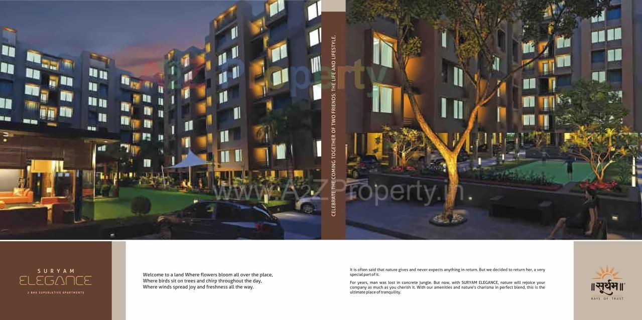 3D Elevation of real estate project Suryam Elegance located at Odhav, Ahmedabad, Gujarat