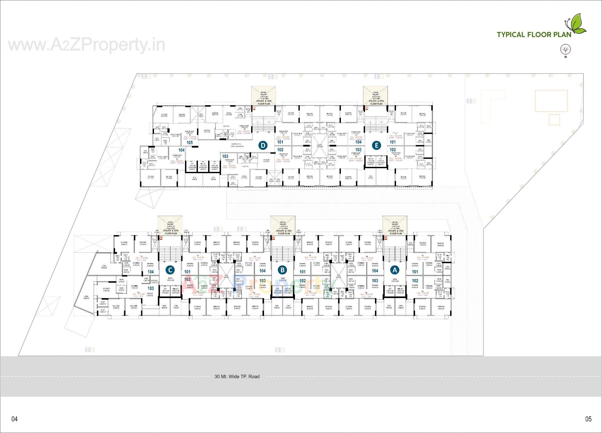 Layout of real estate project Suryansh Sanidhya (shivalaya) located at Ahmedabad, Ahmedabad, Gujarat