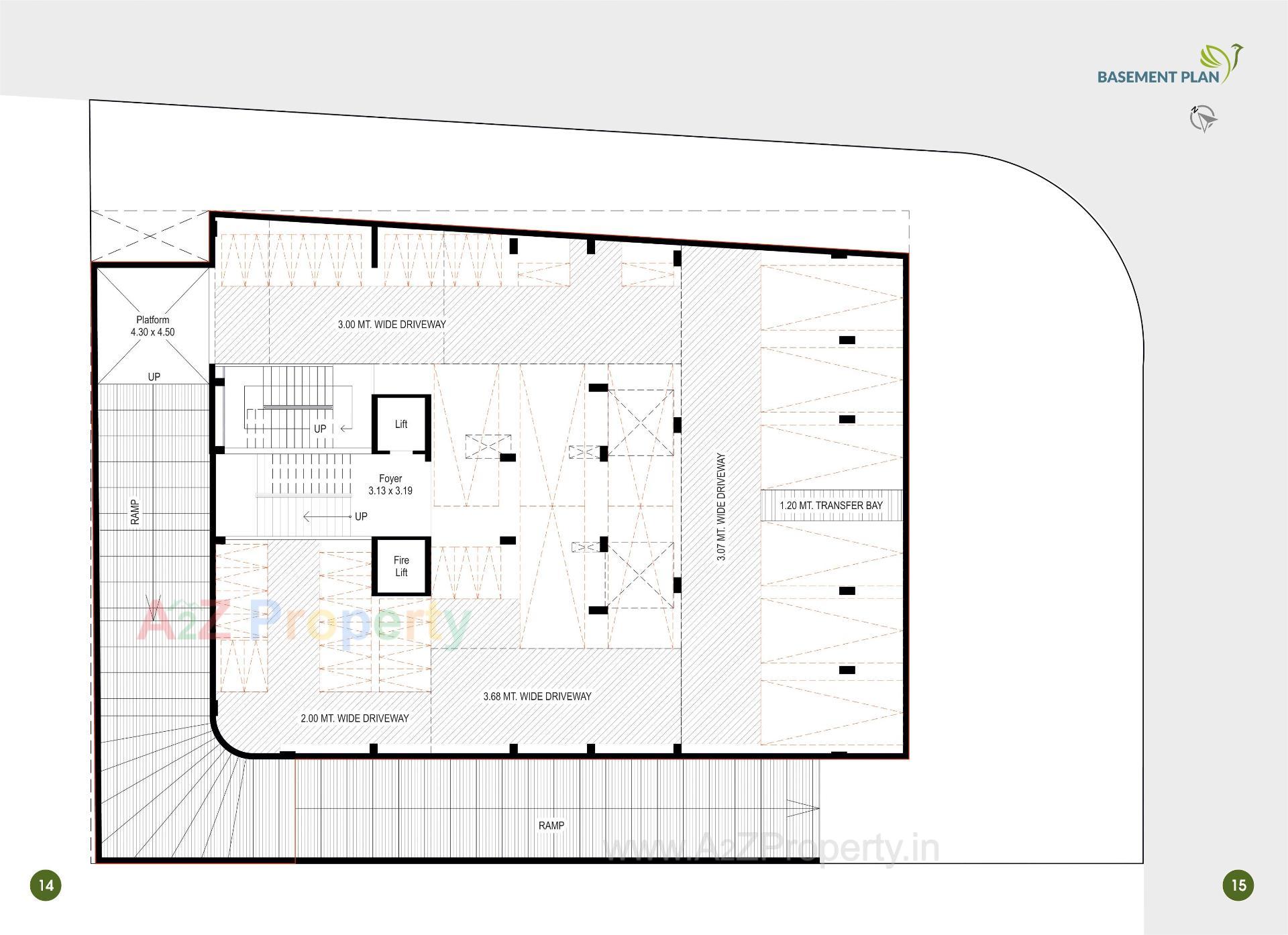 Layout of real estate project Suryansh Serenity located at Muthiya, Ahmedabad, Gujarat