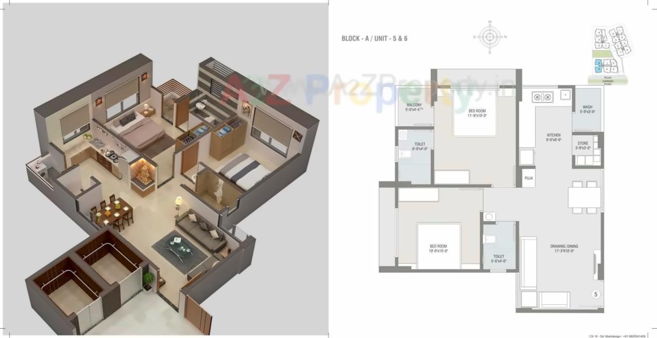 Layout of real estate project Suryansh Solitaire located at Shilaj, Ahmedabad, Gujarat