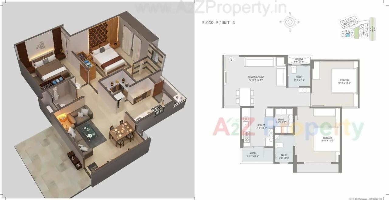 Layout of real estate project Suryansh Solitaire located at Shilaj, Ahmedabad, Gujarat