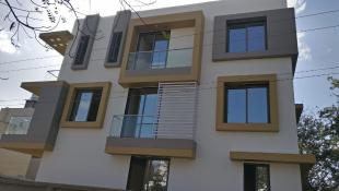 Elevation of real estate project Suvarna Villa located at Bopal, Ahmedabad, Gujarat