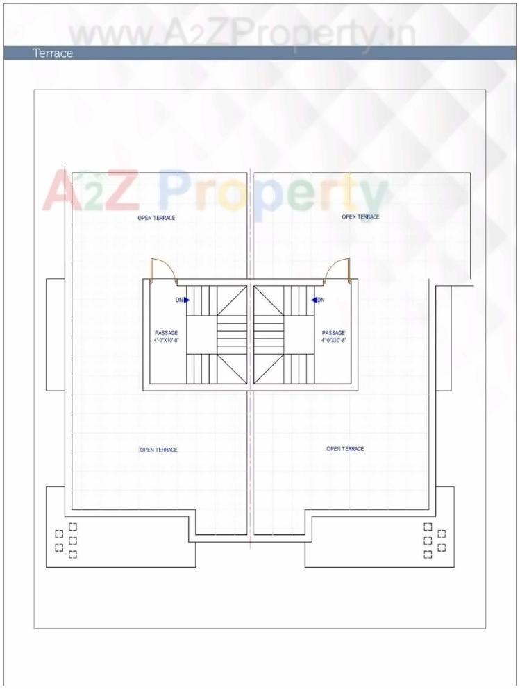 Layout of real estate project Suvarna Villa located at Bopal, Ahmedabad, Gujarat