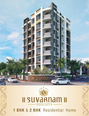 Elevation of real estate project Suvarnam Heights located at Vadaj, Ahmedabad, Gujarat