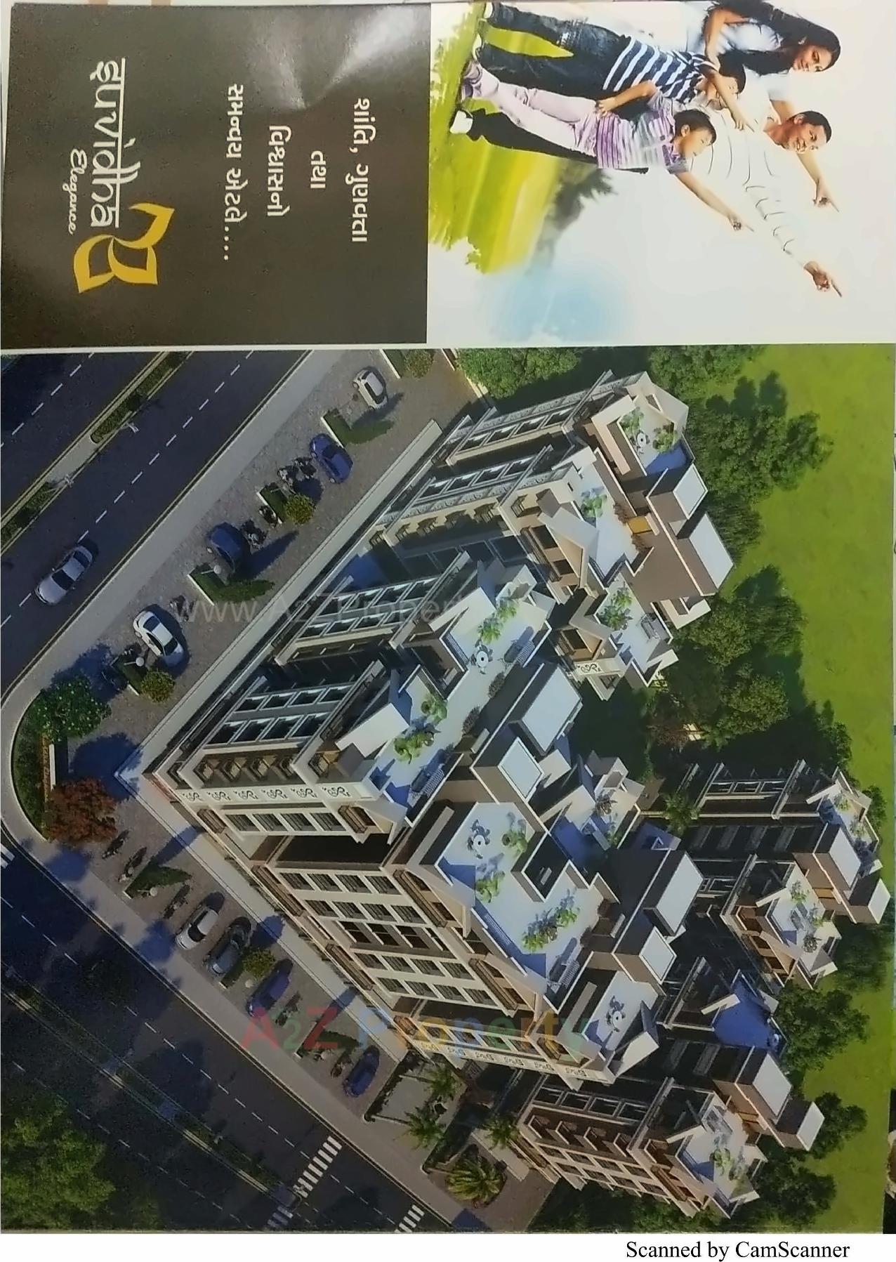 3D Elevation of real estate project Suvidha Elegance located at Singrva, Ahmedabad, Gujarat