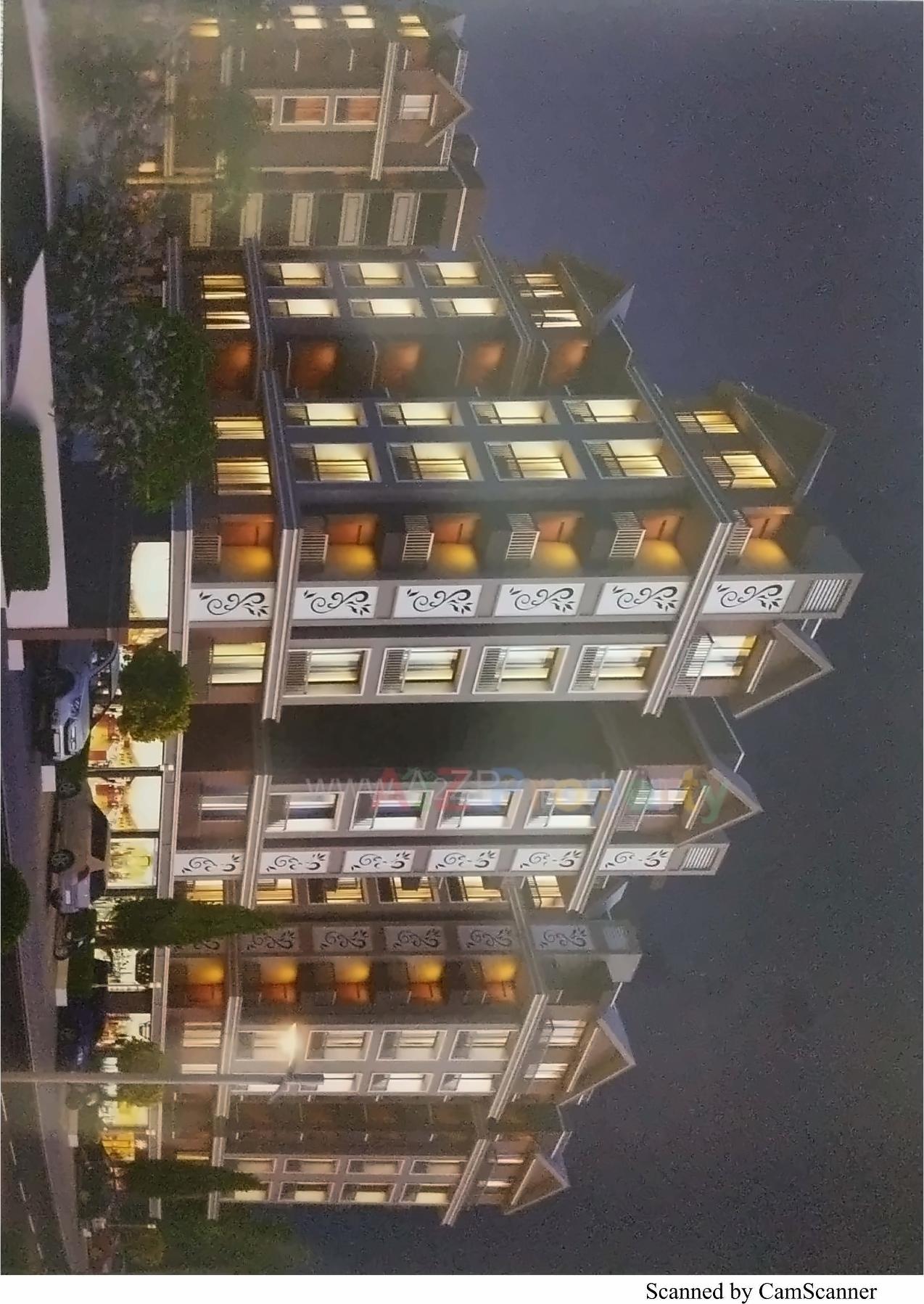 3D Elevation of real estate project Suvidha Elegance located at Singrva, Ahmedabad, Gujarat