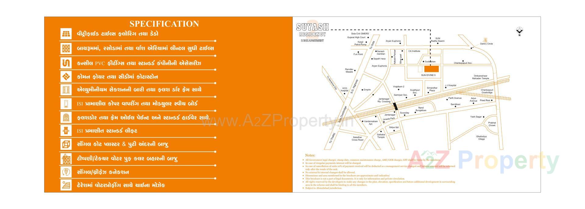  of real estate project Suyash Residency located at Ahmedabad, Ahmedabad, Gujarat