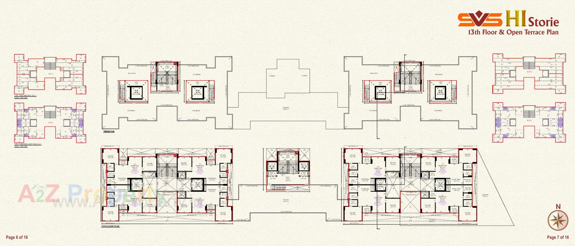 Layout of real estate project Svs Hi Stories located at Chandlodia, Ahmedabad, Gujarat