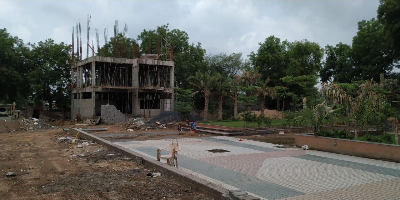 190603_const of real estate project Swagat Baganville located at Shilaj, Ahmedabad, Gujarat