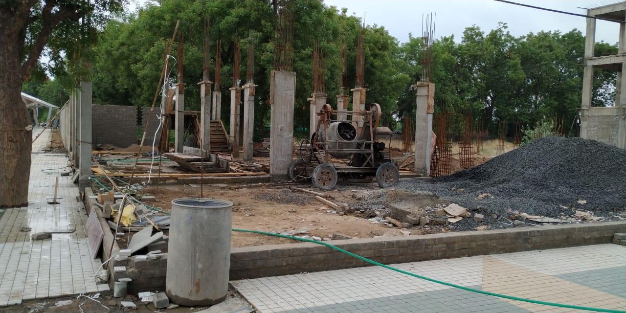 190604_const of real estate project Swagat Baganville located at Shilaj, Ahmedabad, Gujarat