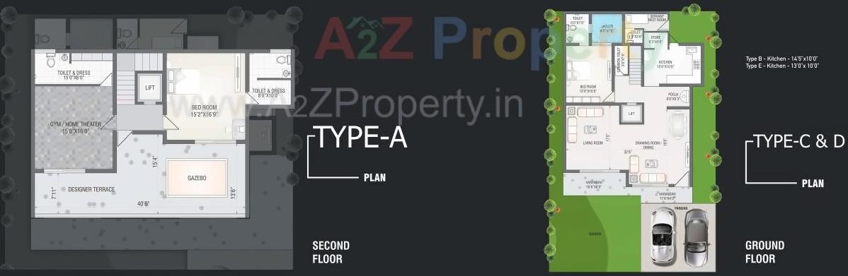 Layout of real estate project Swagat Baganville located at Shilaj, Ahmedabad, Gujarat