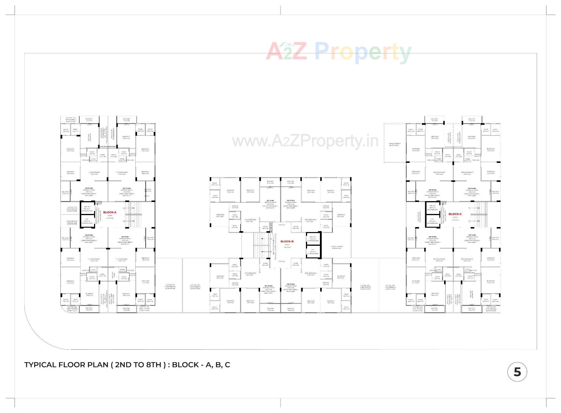 Layout of real estate project Swagatam Elenza located at Hanspura, Ahmedabad, Gujarat