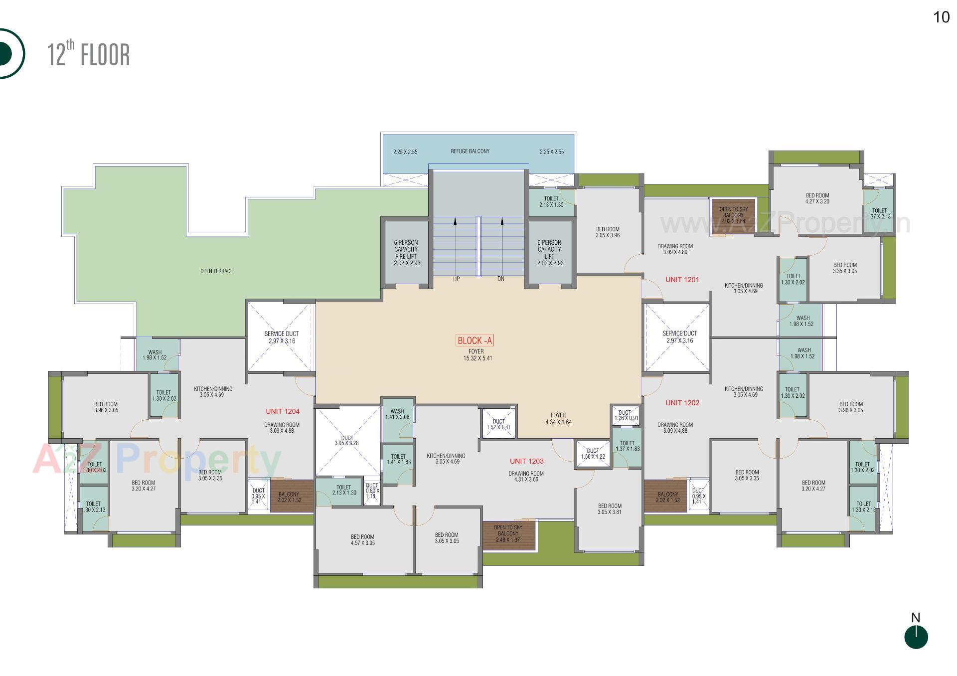 Layout of real estate project Swamaan Solaris located at Chandkheda, Ahmedabad, Gujarat