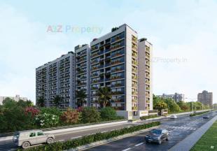 Elevation of real estate project Swami Prominence located at Hanspura, Ahmedabad, Gujarat
