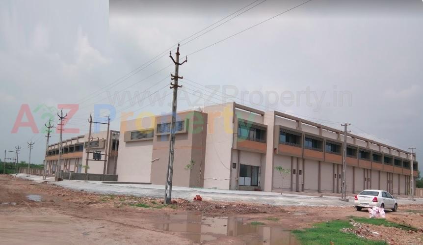 3D Elevation of real estate project Swaminarayan Industrial Park located at Kathwada, Ahmedabad, Gujarat