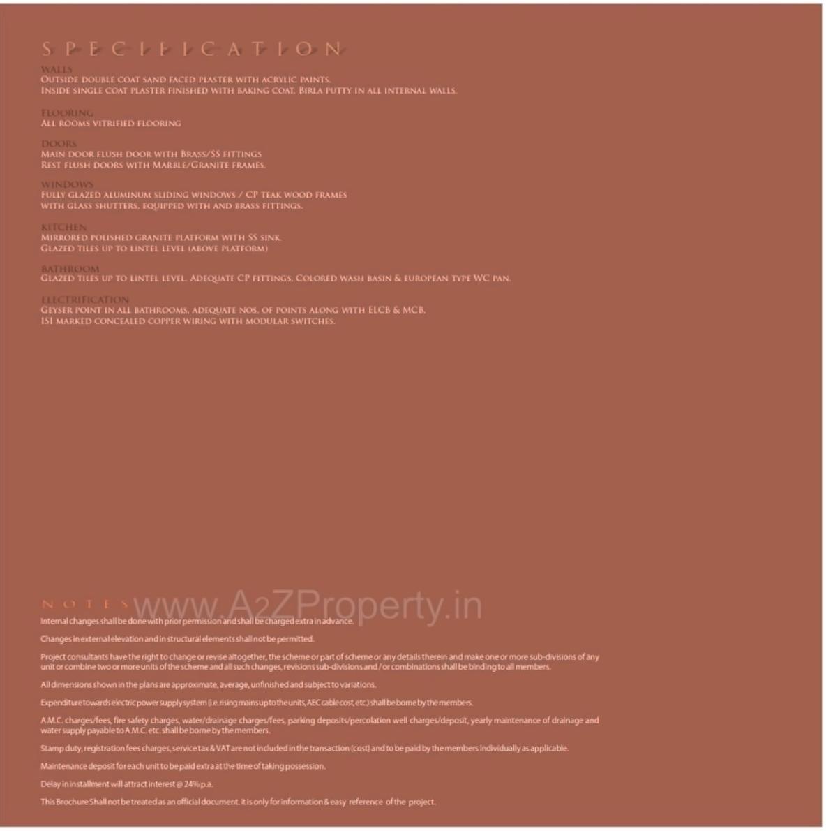 Project Specifications