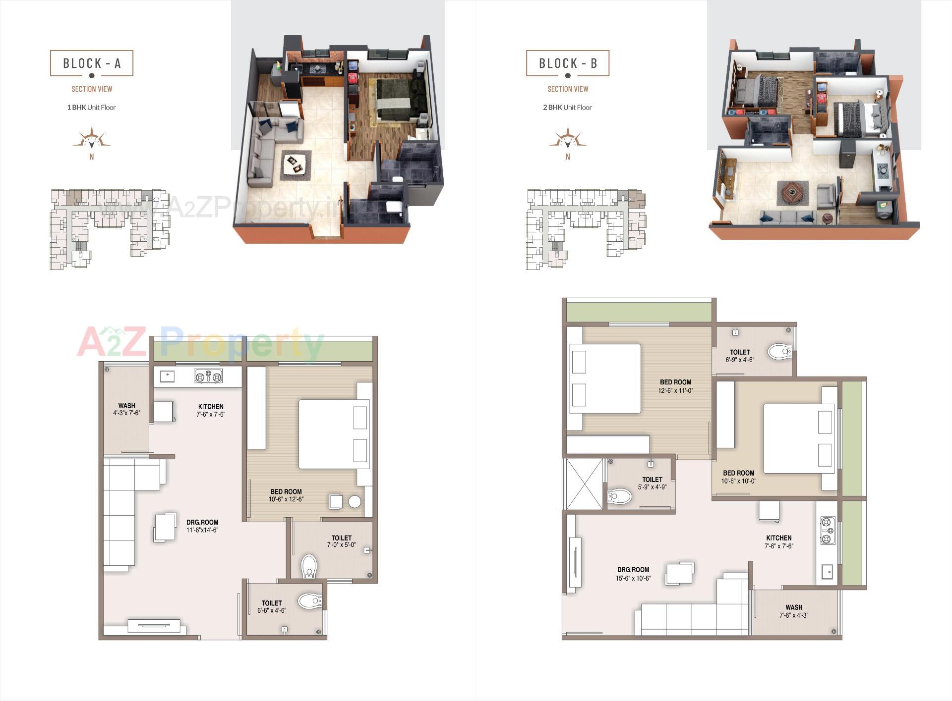 Layout of real estate project Swapnil Sky located at Hanspura, Ahmedabad, Gujarat
