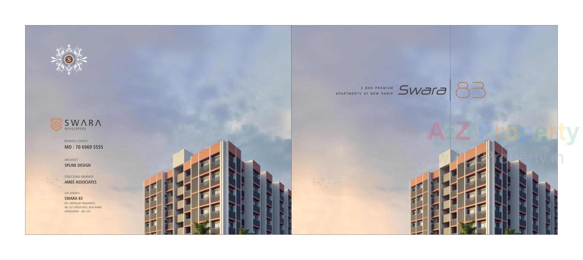 3D Elevation of real estate project Swara located at Ranip, Ahmedabad, Gujarat