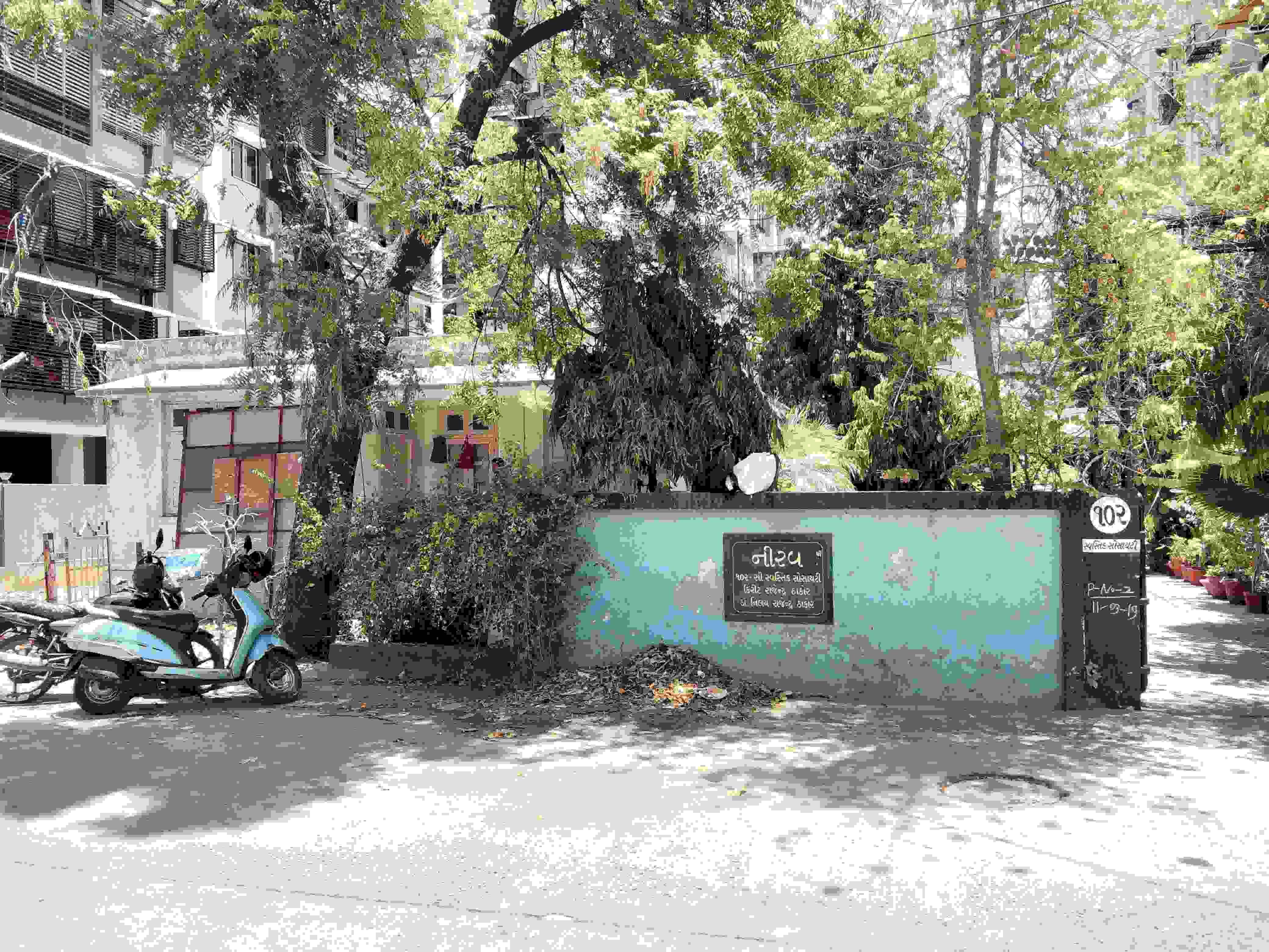 109171_const of real estate project Swara Sapphire located at Chadavad, Ahmedabad, Gujarat