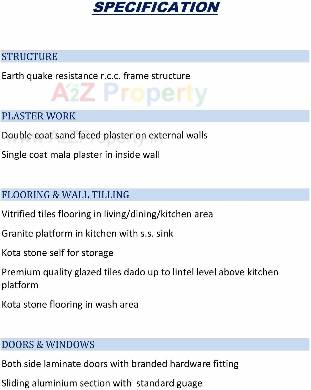 Project Specifications