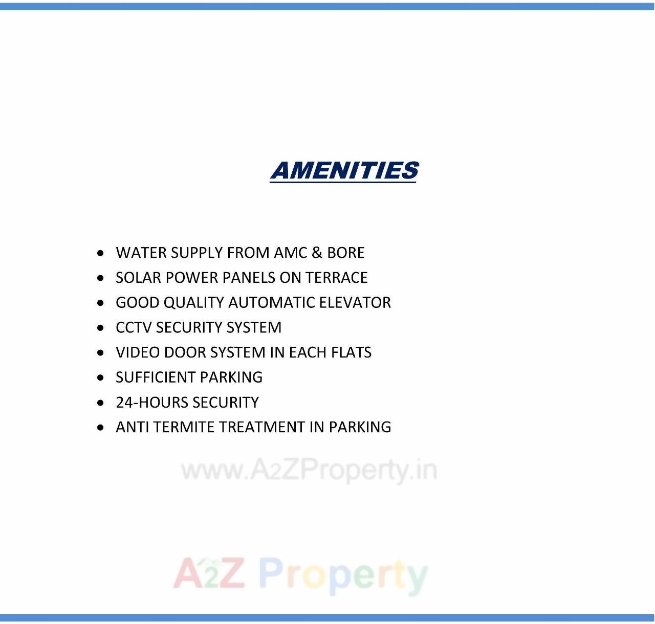 Amenities of Swara Sapphire