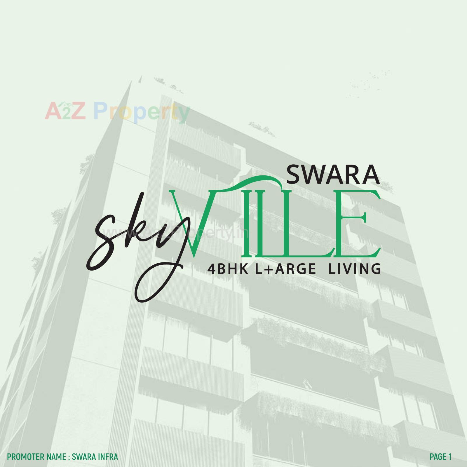  of real estate project Swara Skyville located at Shekhpur-khanpur, Ahmedabad, Gujarat