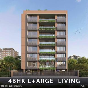 Elevation of real estate project Swara Skyville located at Shekhpur-khanpur, Ahmedabad, Gujarat