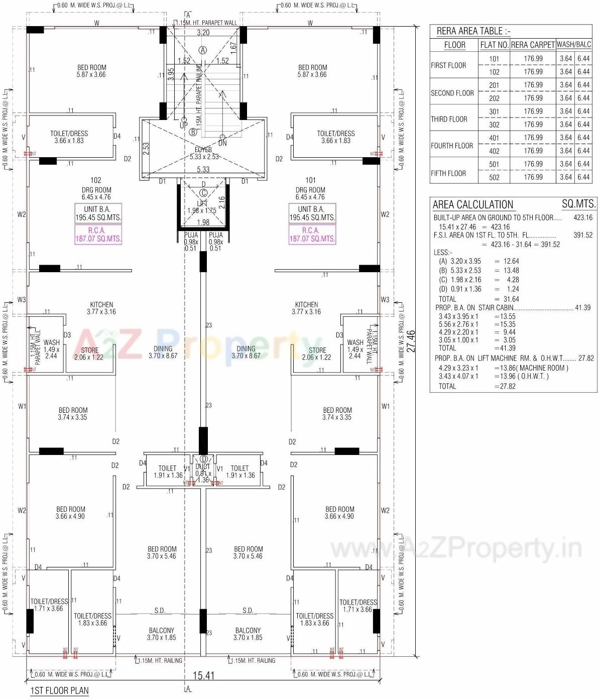 Layout of real estate project Swara The Orb located at Shaikhpur-khanpur, Ahmedabad, Gujarat